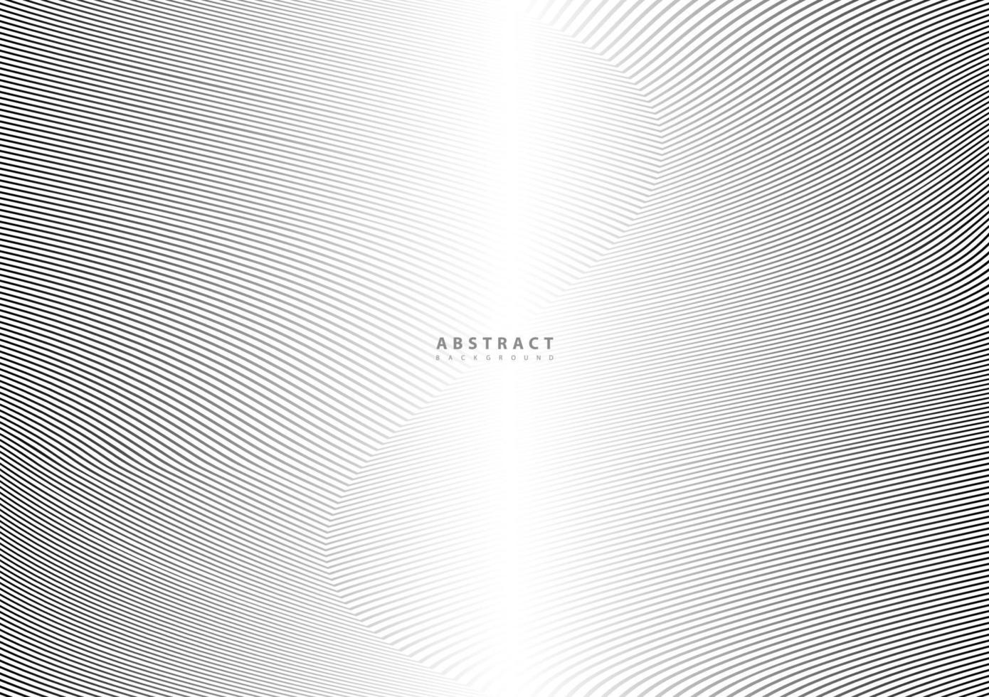 Abstract warped Diagonal Striped Background. Vector curved twisted slanting, waved lines pattern. Brand new style for your business design