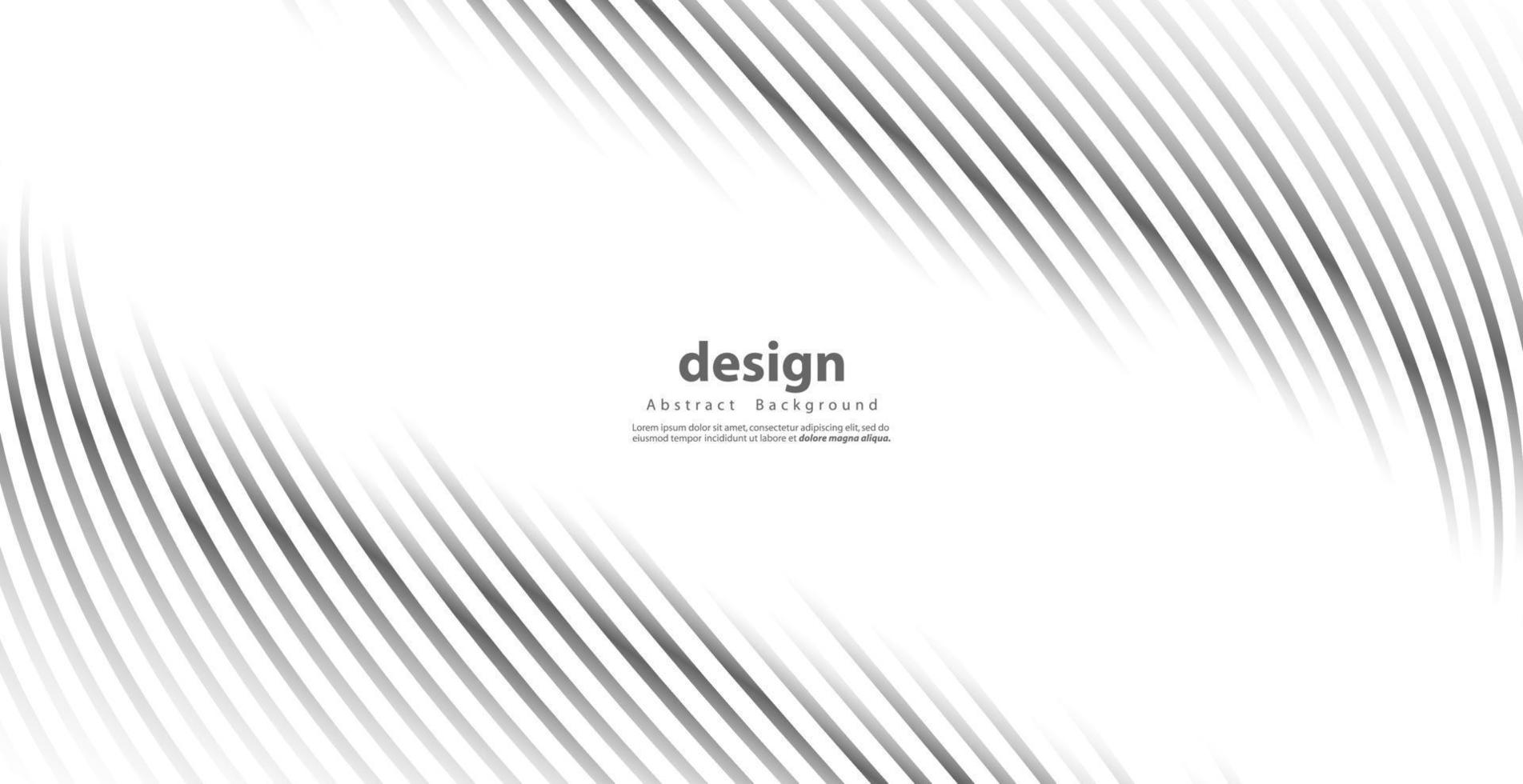 Abstract line background, vector template for your ideas, monochromatic lines texture, waved texture. EPS10 - Illustration
