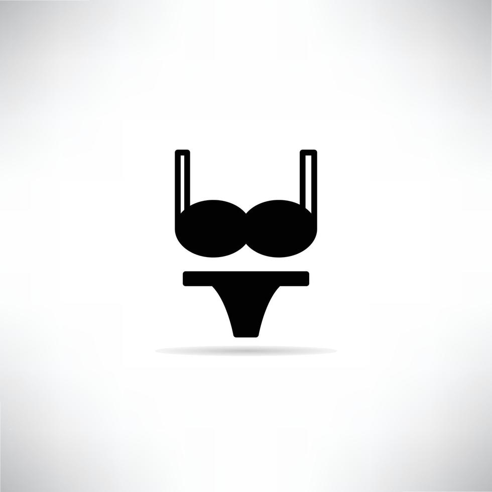 bra icon illustration vector