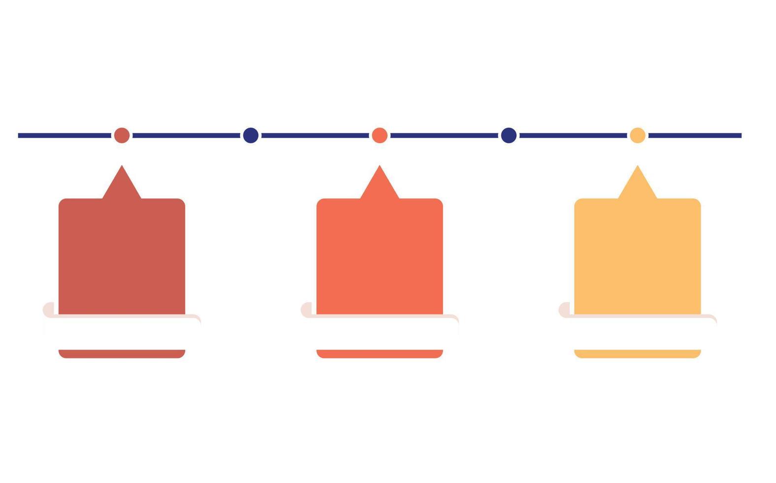 círculo de negocios iconos de infografía de línea de tiempo diseñados para plantilla de fondo abstracto elemento de hito diagrama moderno tecnología de proceso gráfico de presentación de datos de marketing digital vector