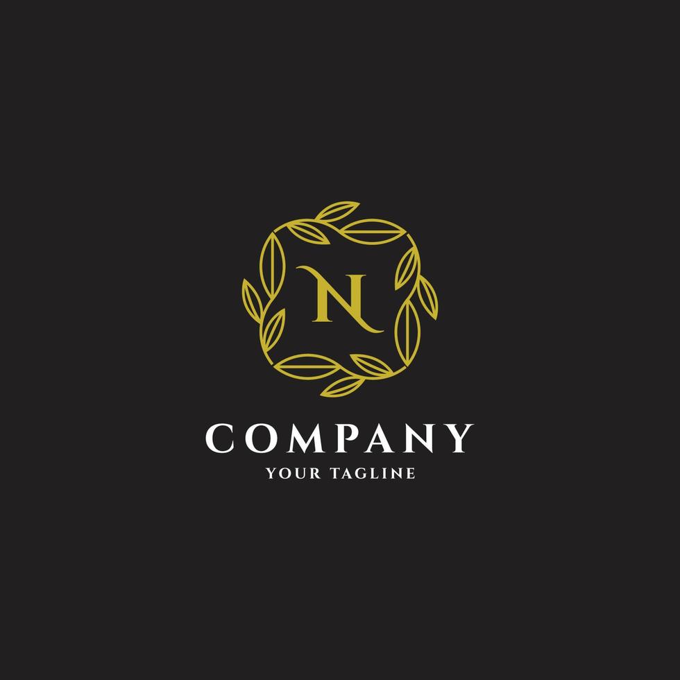 Natural Beauty Logo Concept Luxury and Elegant - Vector