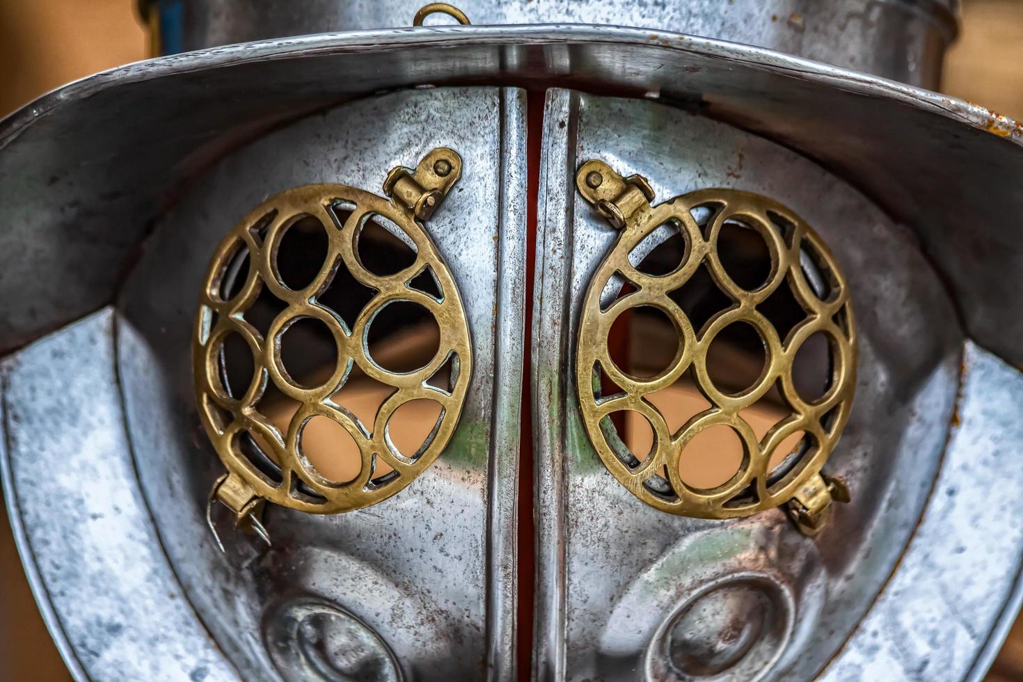 Detling, Kent, UK, 2010. Head Protector at the Military Odyssey photo