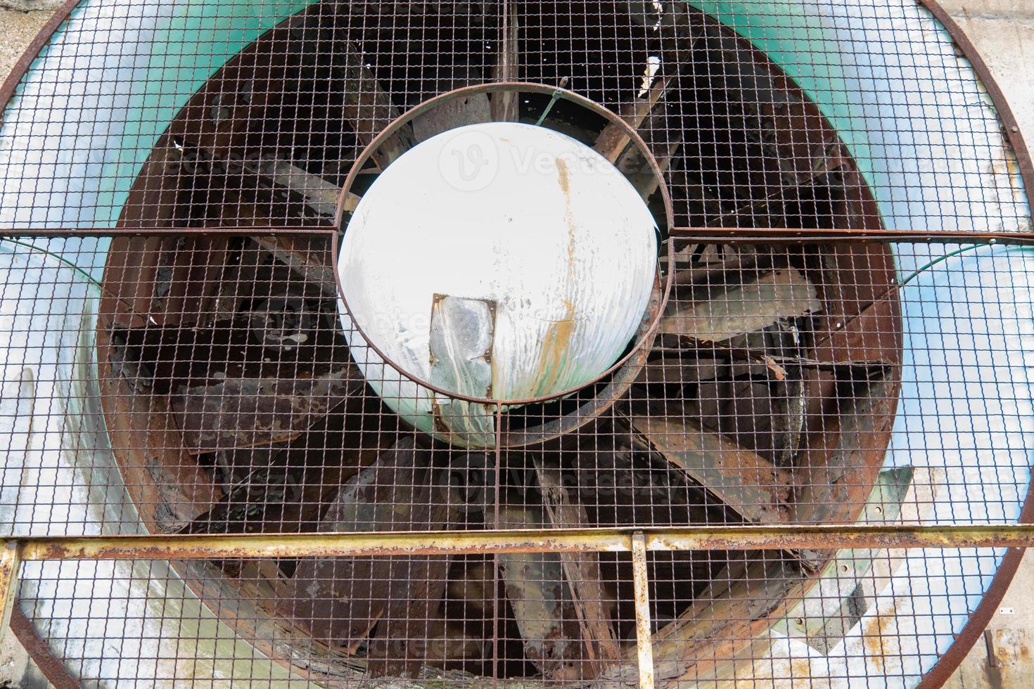 Part of an old industrial building photo