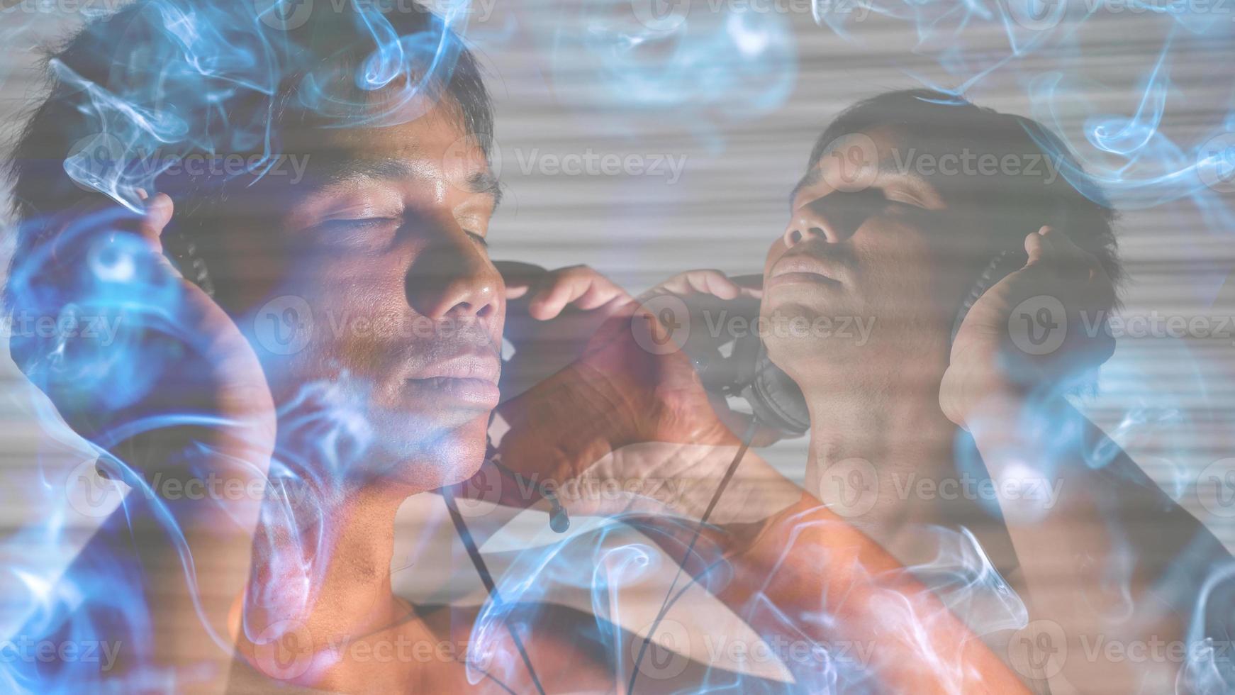 sound therapy Sounds for meditation and sound concepts for nirvana. photo