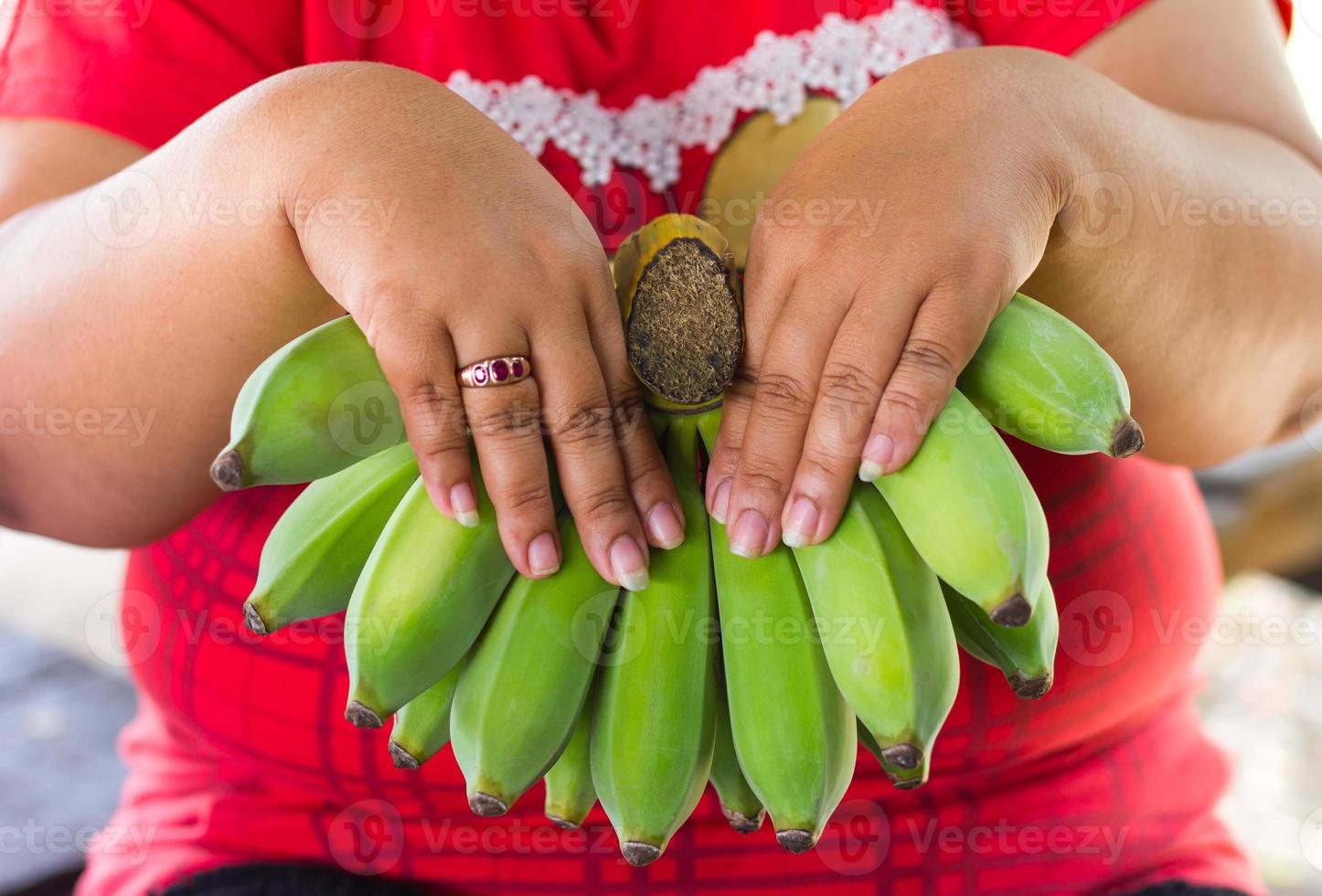 mujeres obesas de plátano foto