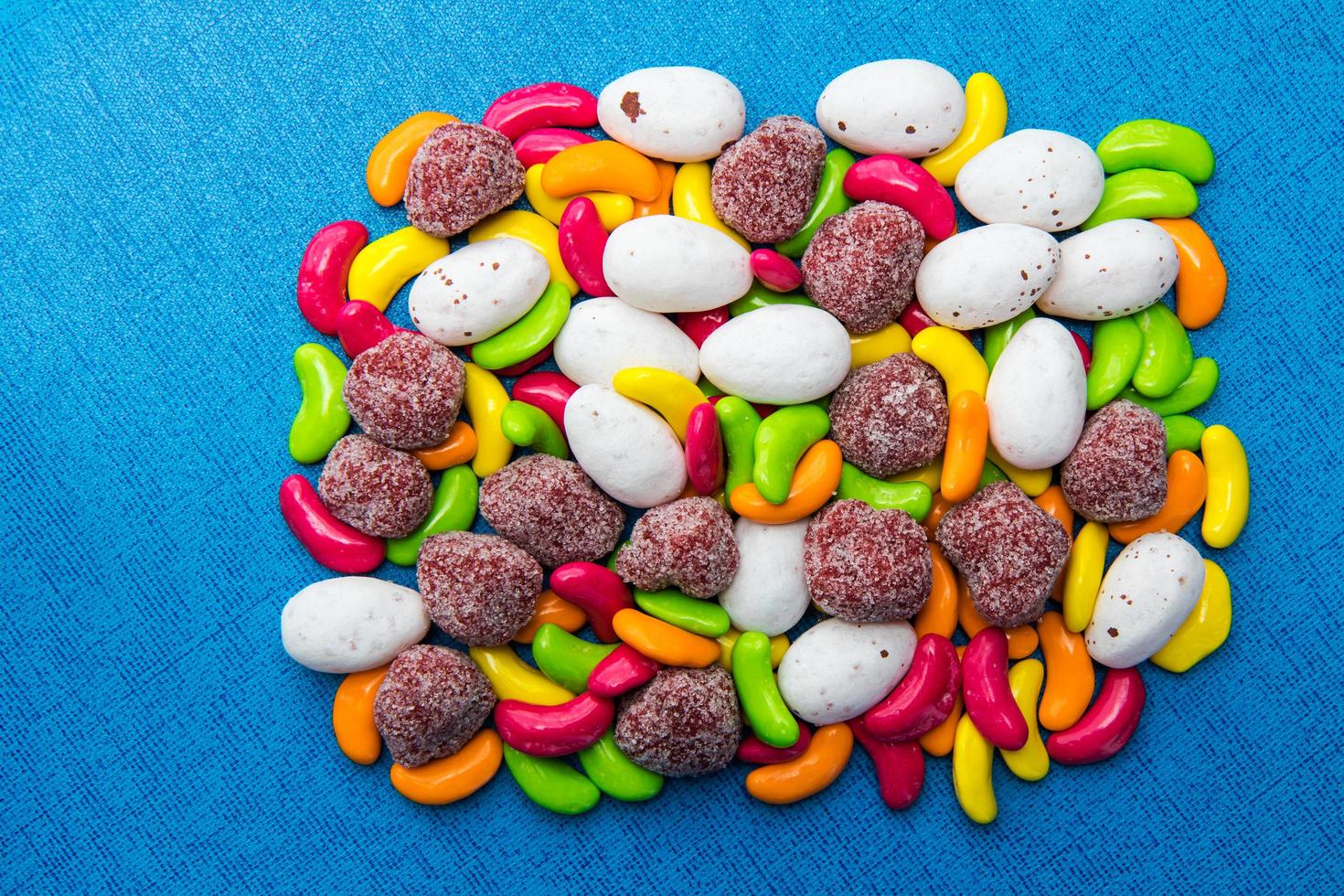 Colorful candy mix. photo