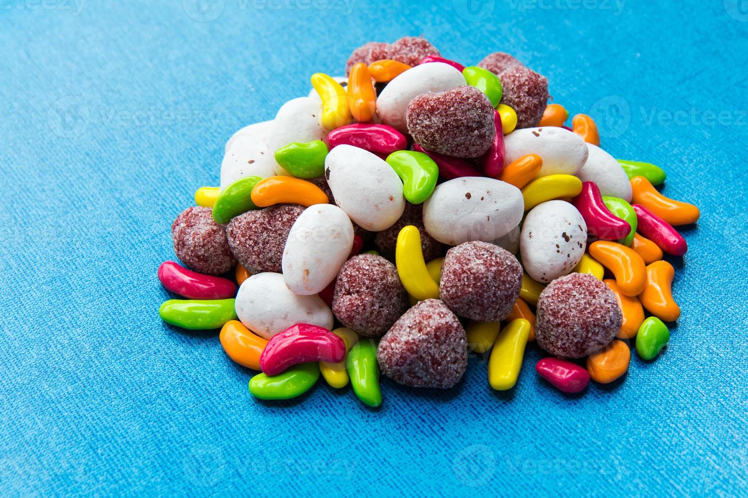 Colorful candy mix. photo