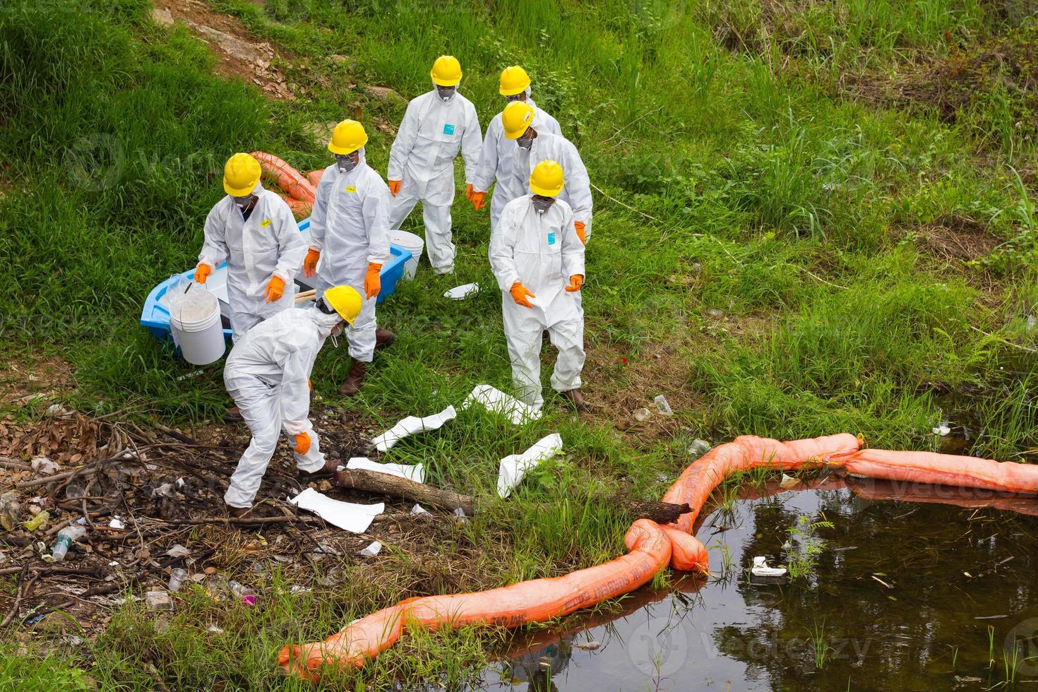 White uniform store toxic chemicals photo