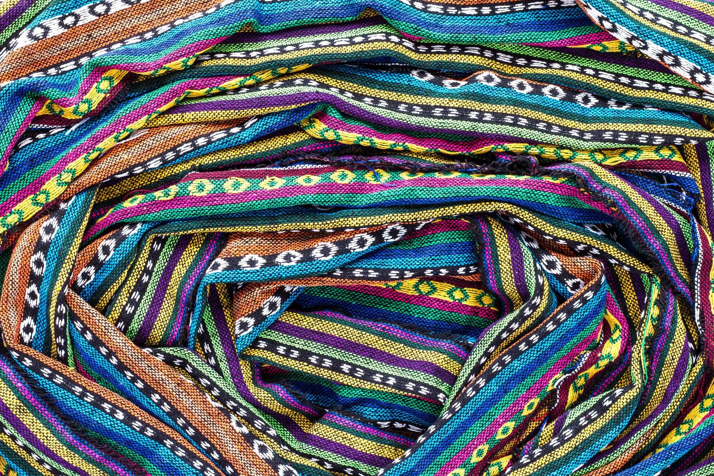 Background fabric scraps Thailand photo