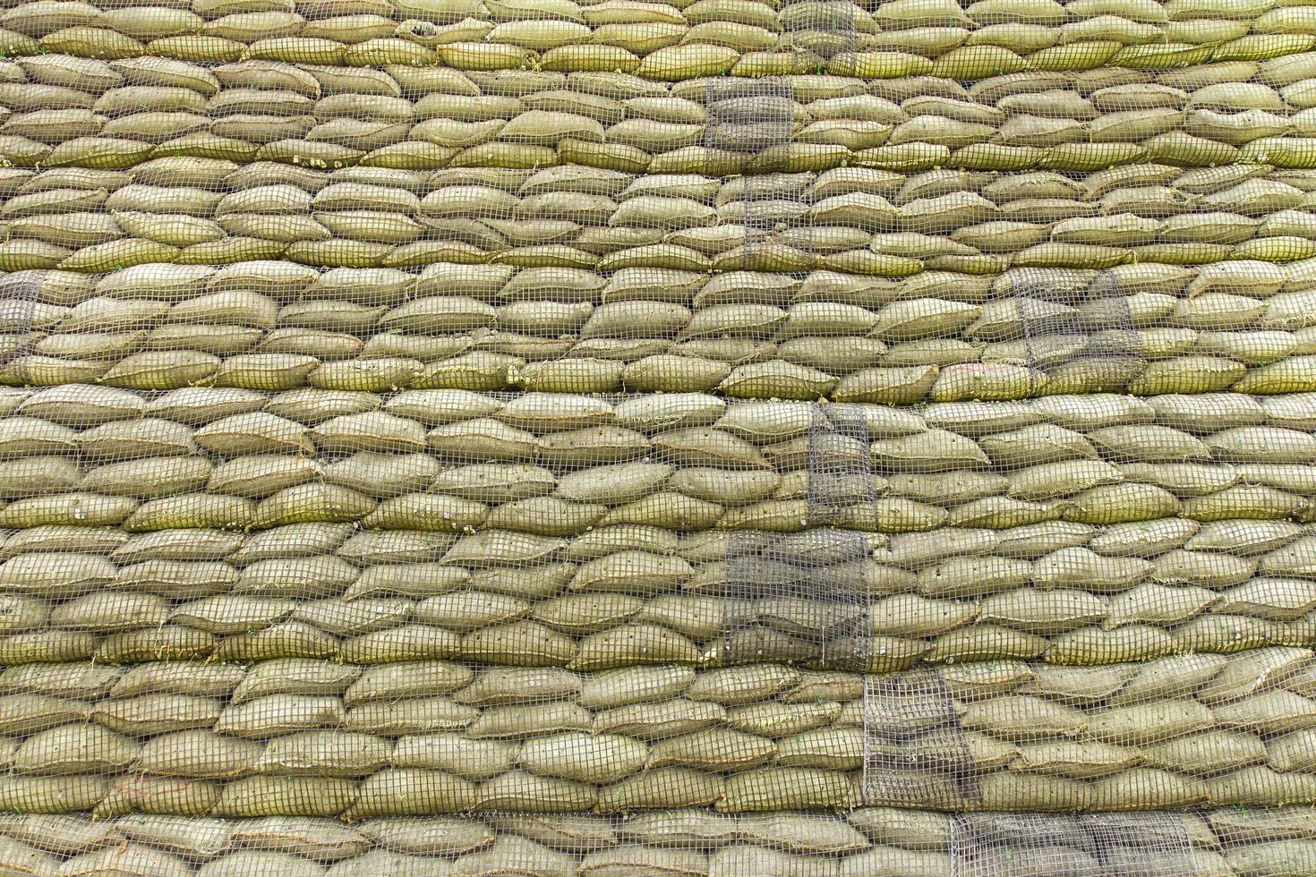 Sacks with mesh photo