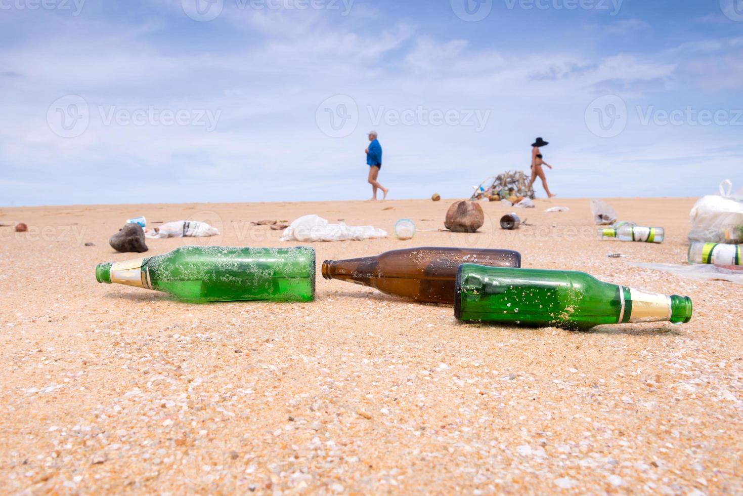 waste on the beach photo