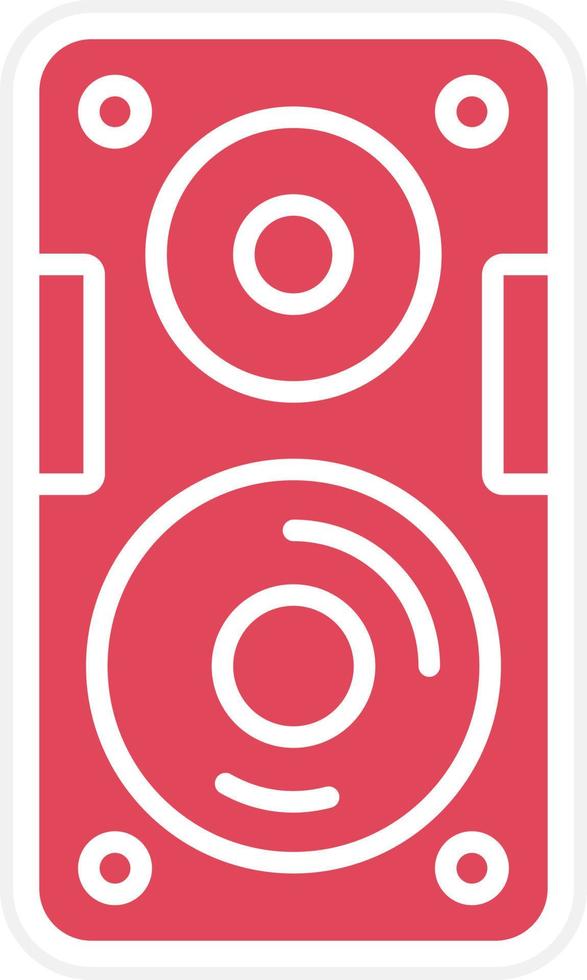 Speakers Icon Style vector