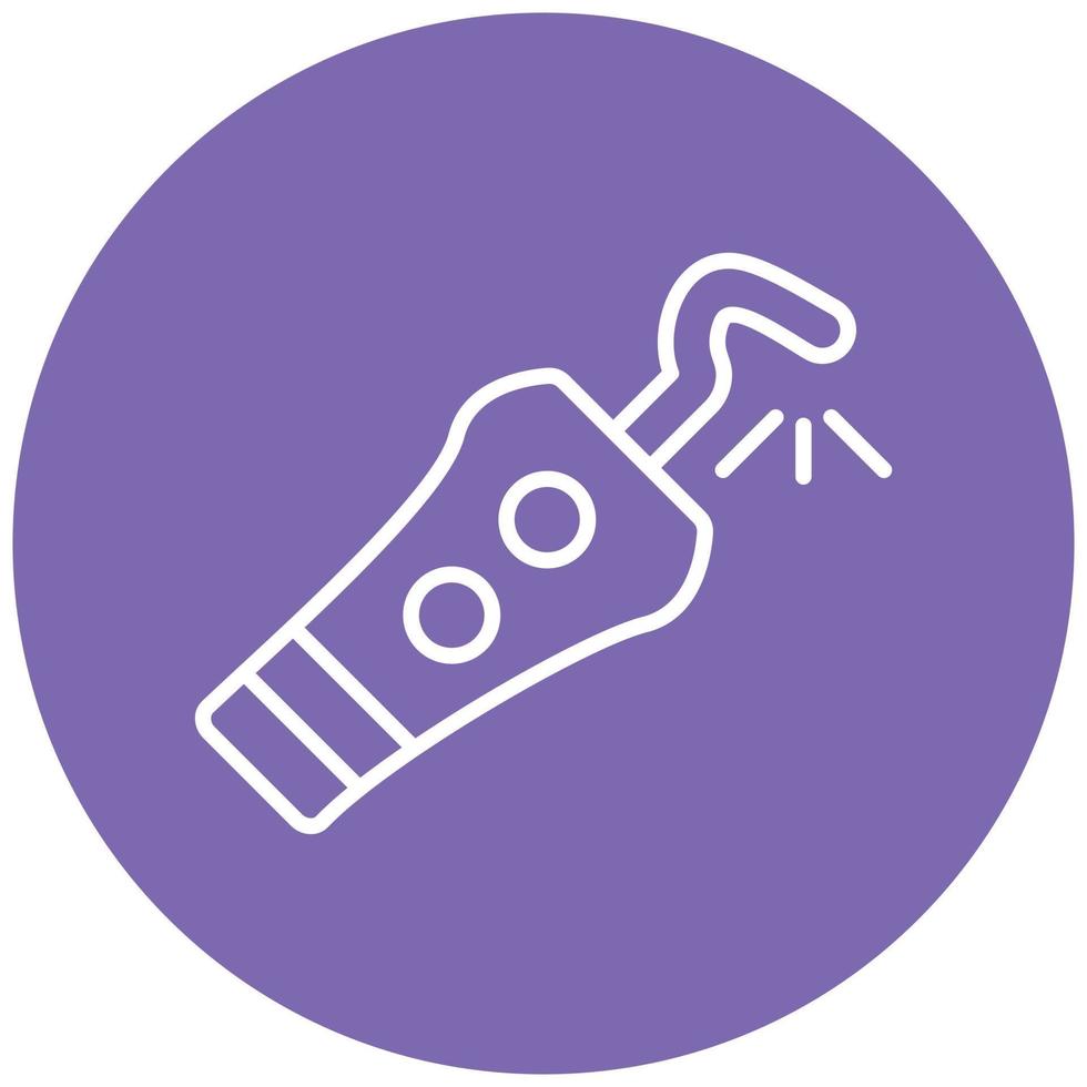 Dental Irrigator Icon Style vector