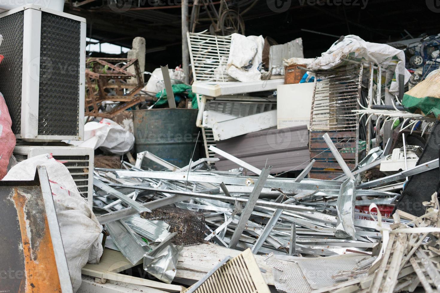 group of recycle waste photo