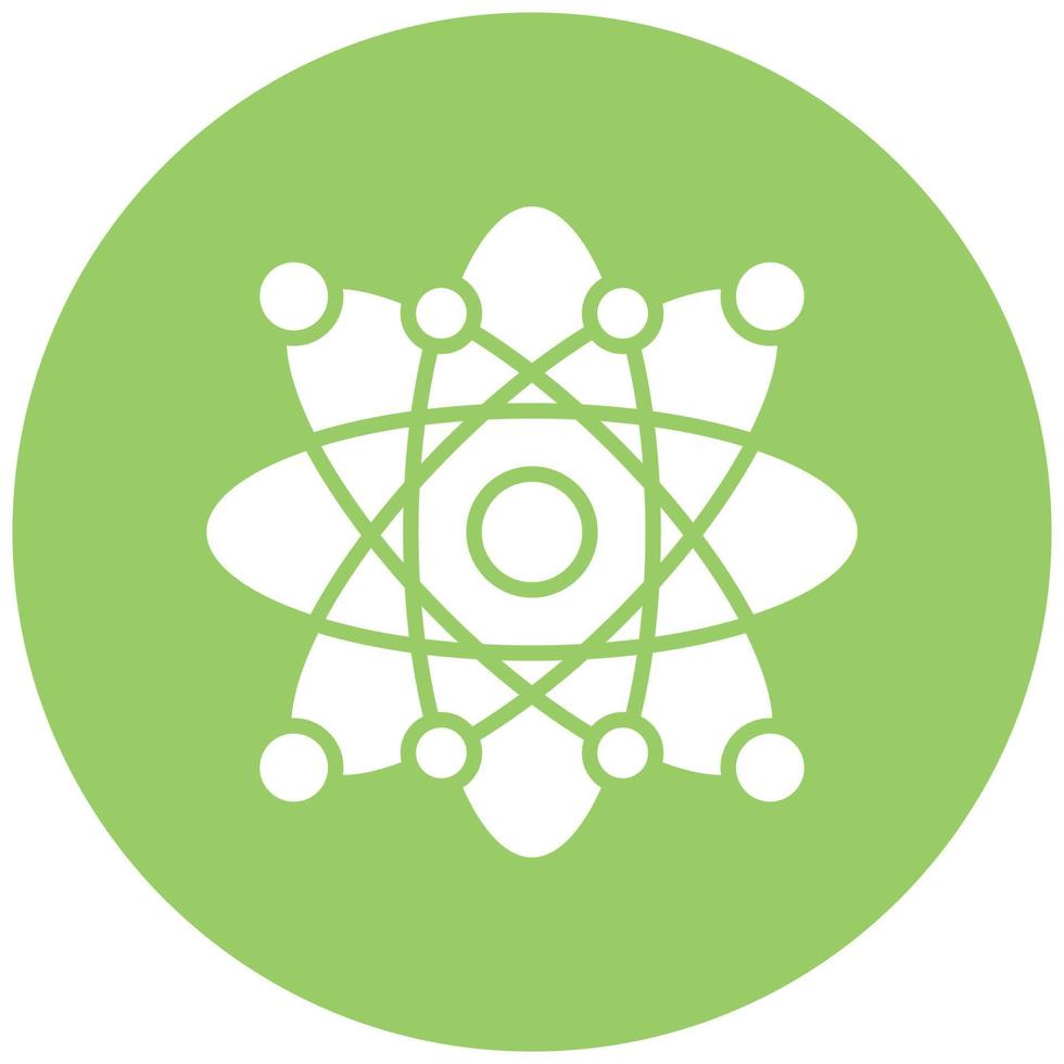 Atom Icon Style vector