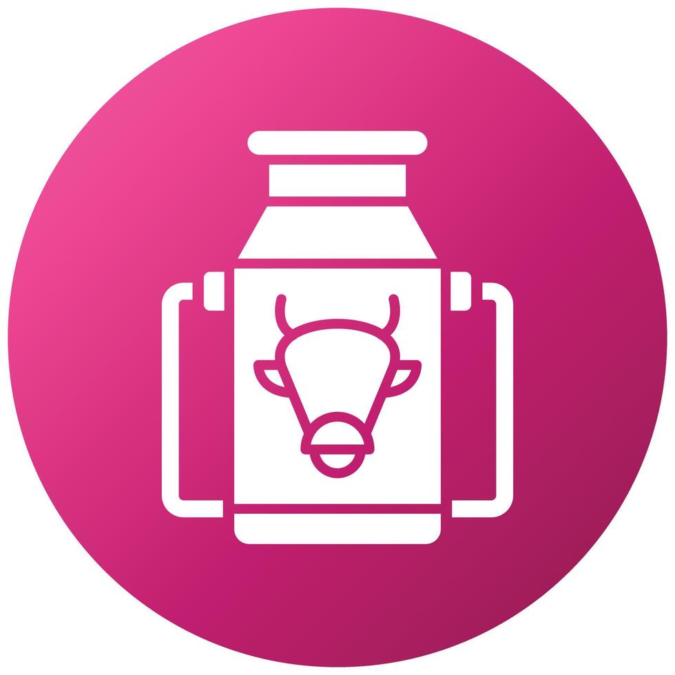 Milk Tank Icon Style vector