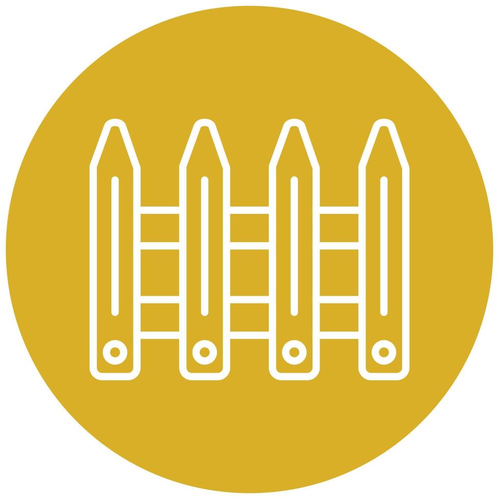 Fence Icon Style vector