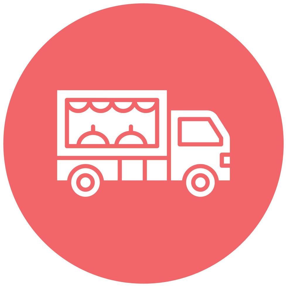 Food Truck Icon Style vector