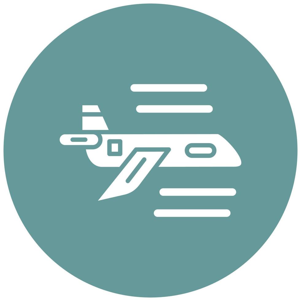 Plane Icon Style vector