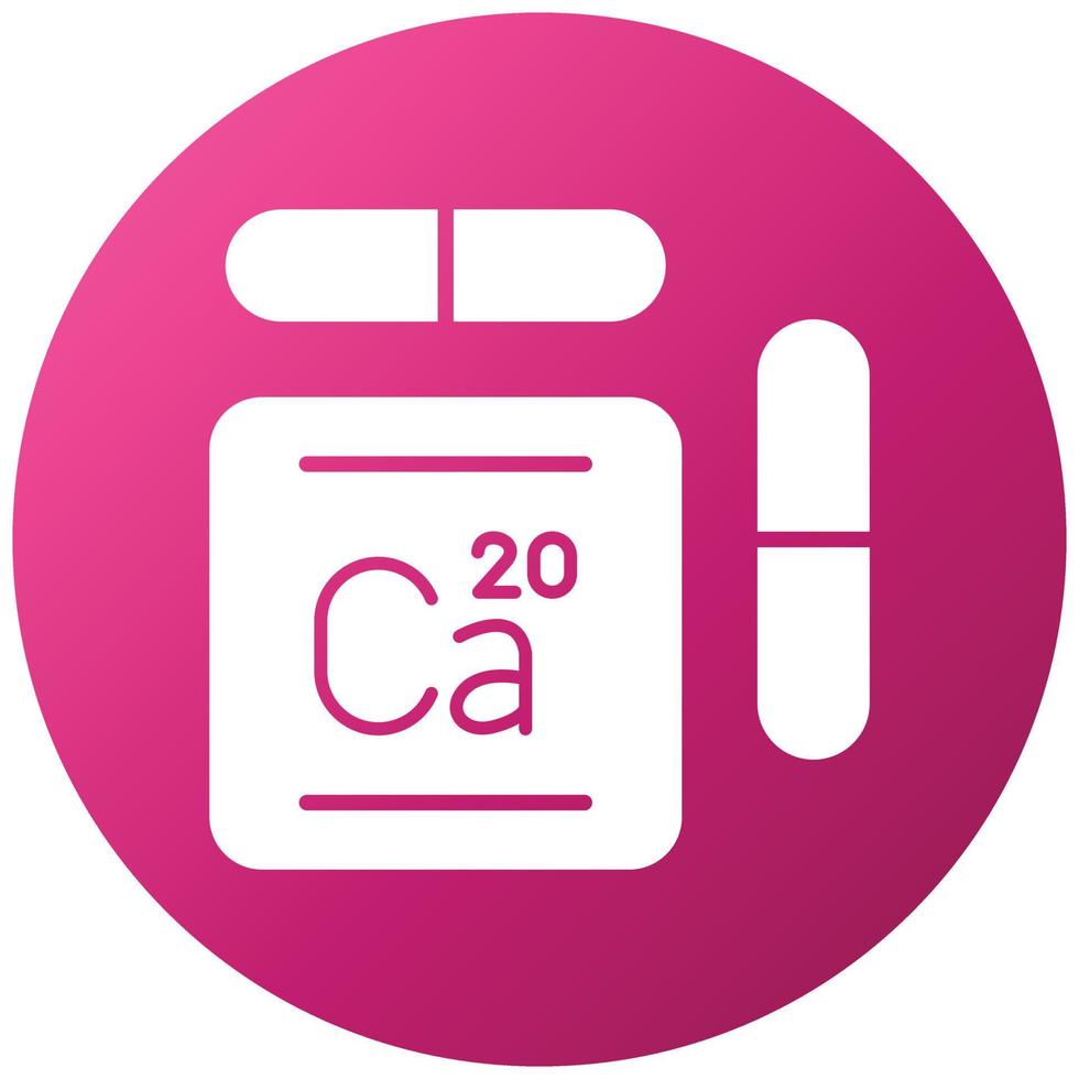 Calcium Icon Style vector
