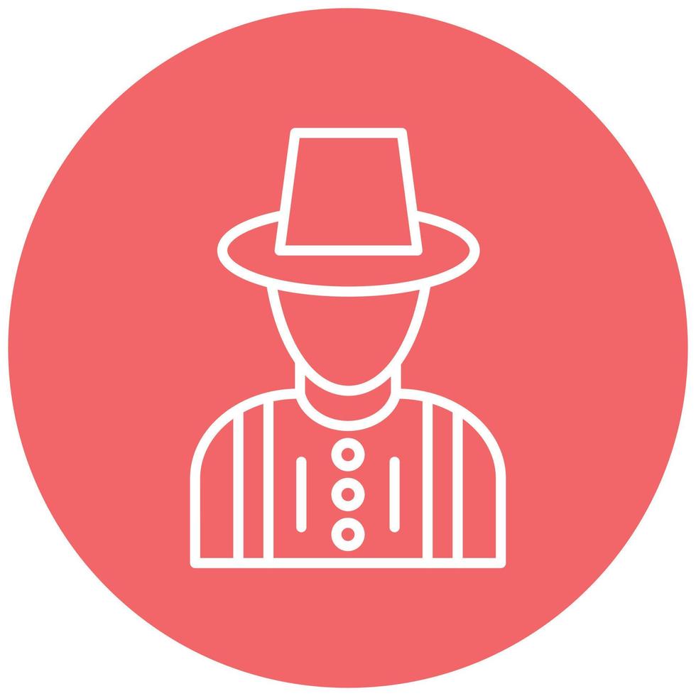 Tourist Icon Style vector