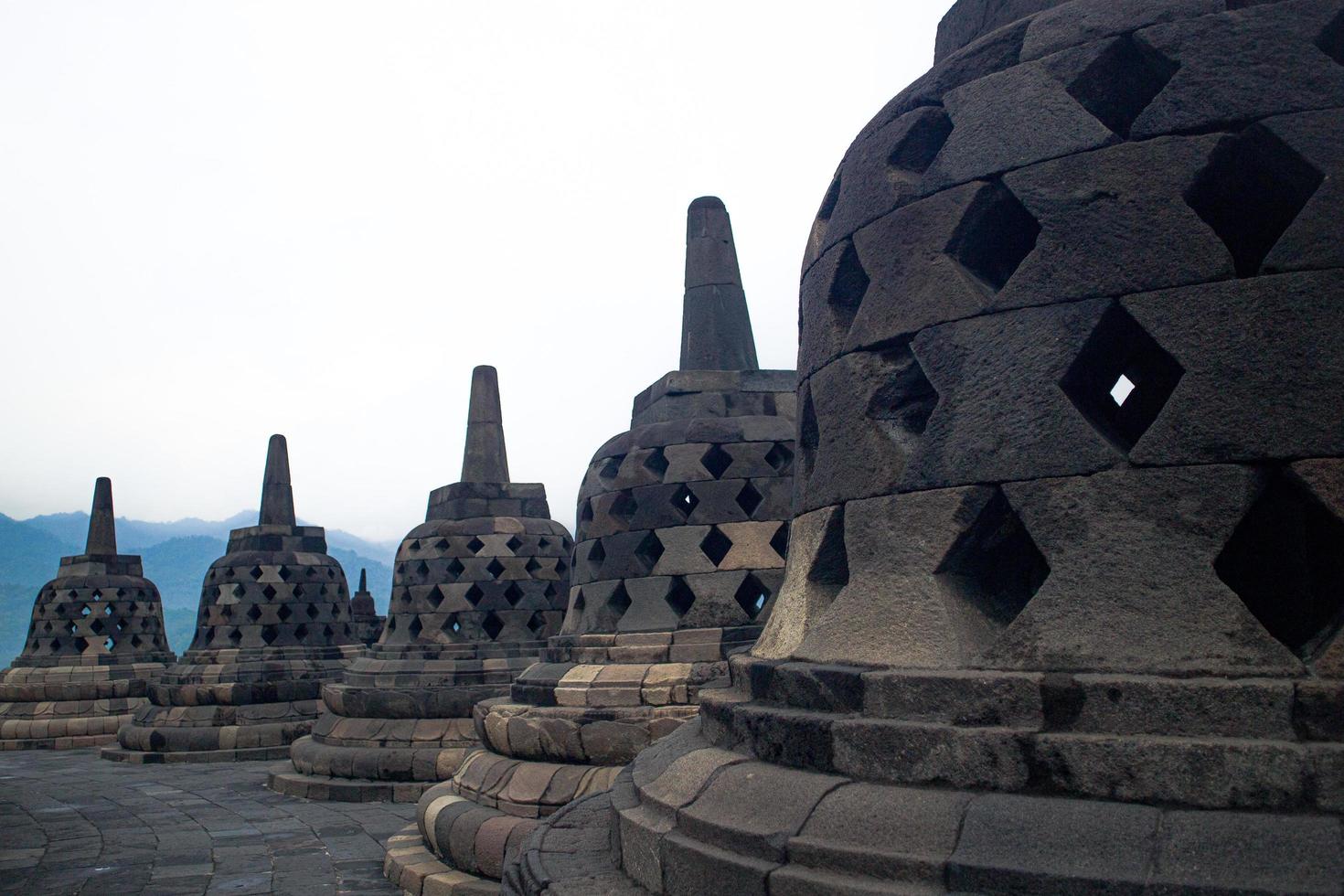 templo de borobudur yogyakarta atracciones turísticas foto