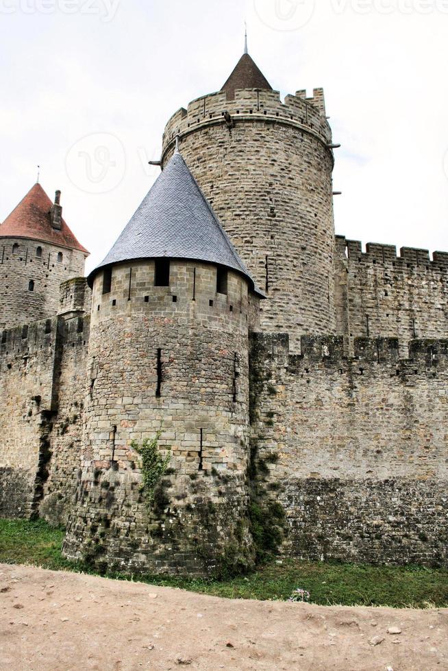 A view of Carcassonne in France photo