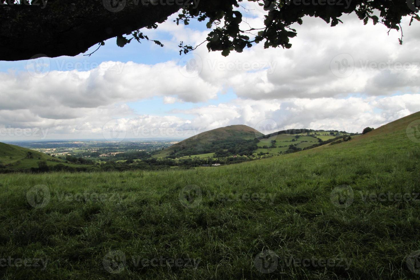 A view of the Caradoc Hills in Shropshire photo