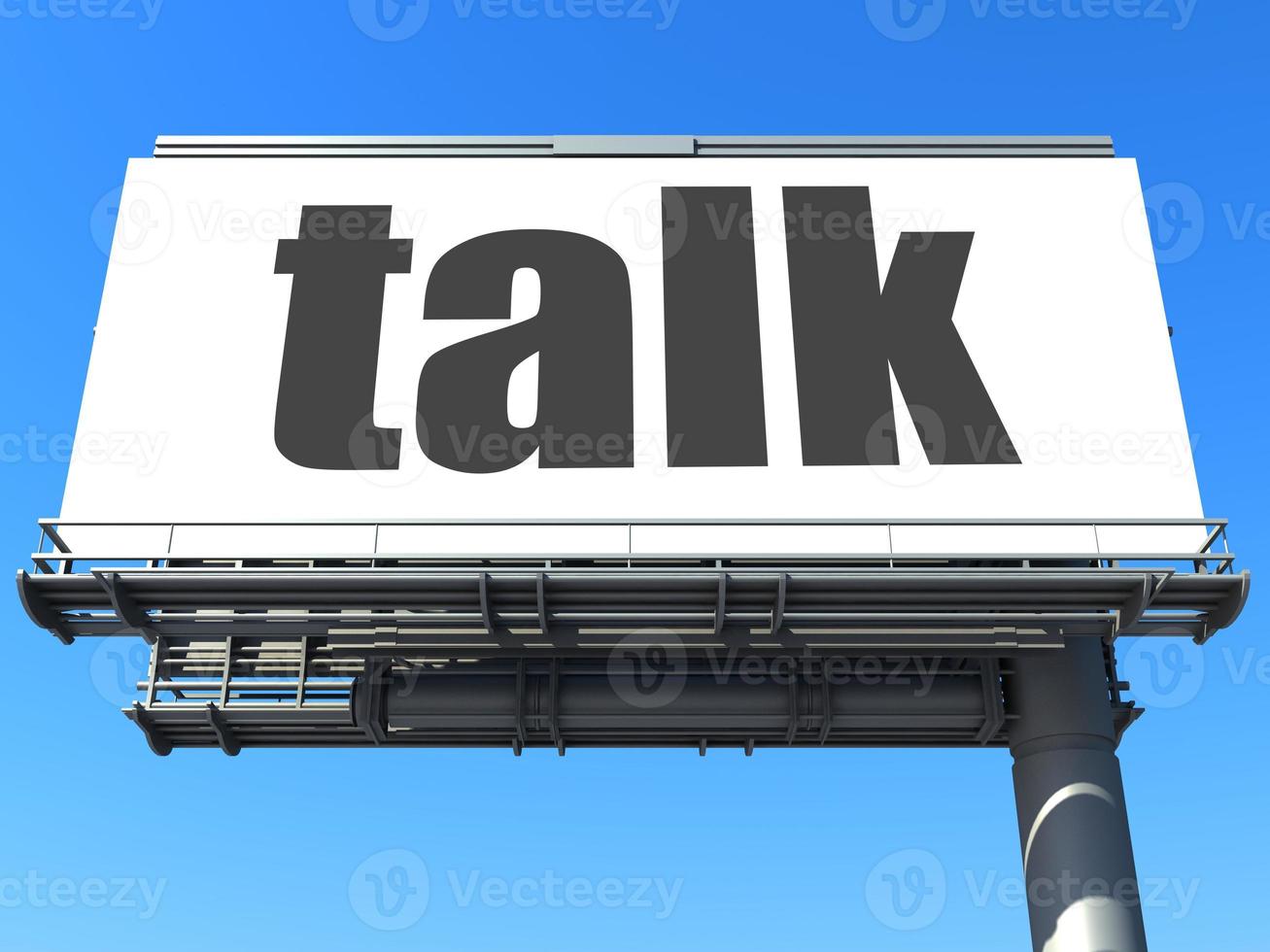 word on billboard photo