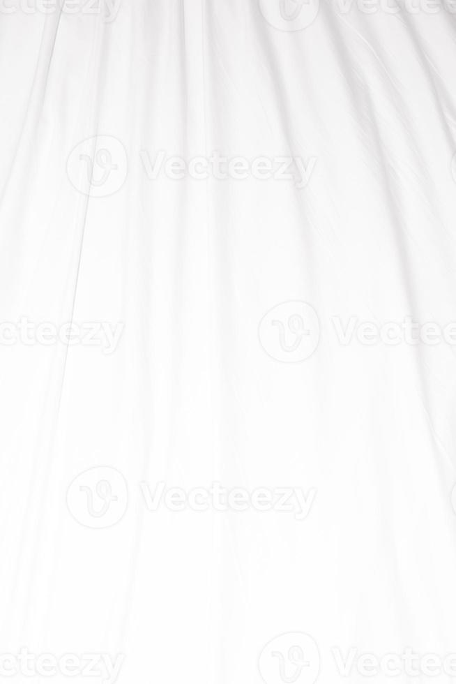Abstract Background on isolated. Abstract white waves. Wave from Curtain. White wave background. photo