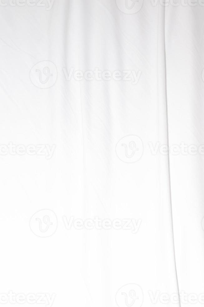 Abstract Background on isolated. Abstract white waves. Wave from Curtain. White wave background. photo