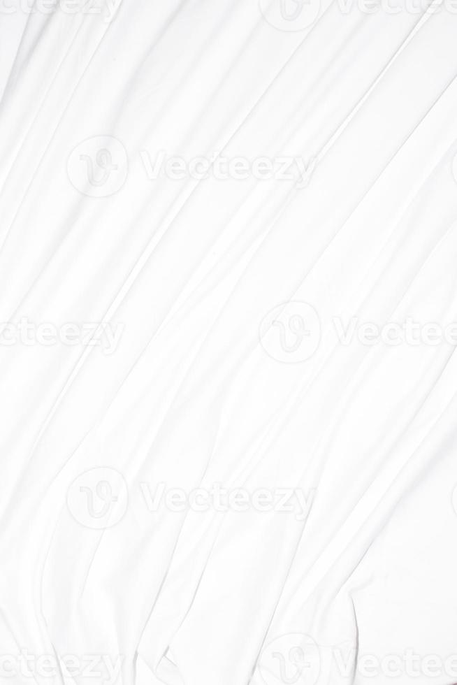 Abstract Background on isolated. Abstract white waves. Wave from Curtain. White wave background. photo