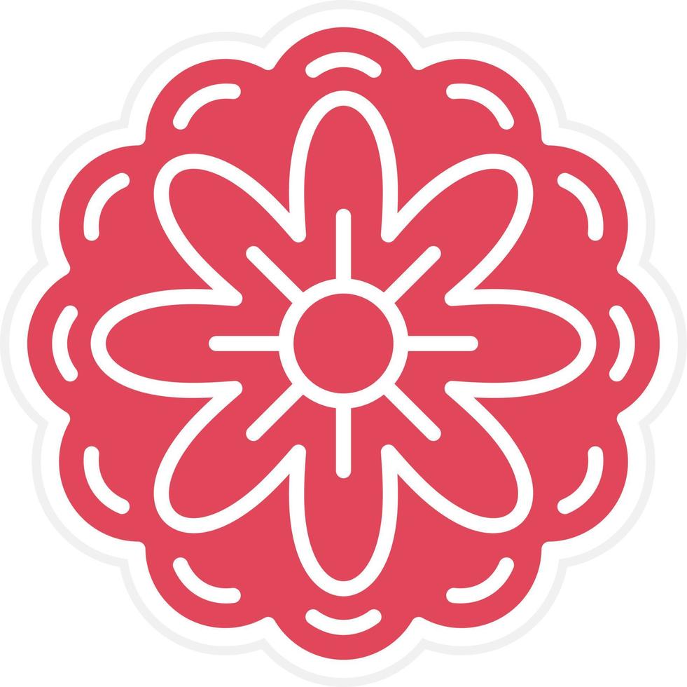 Flower Icon Style vector