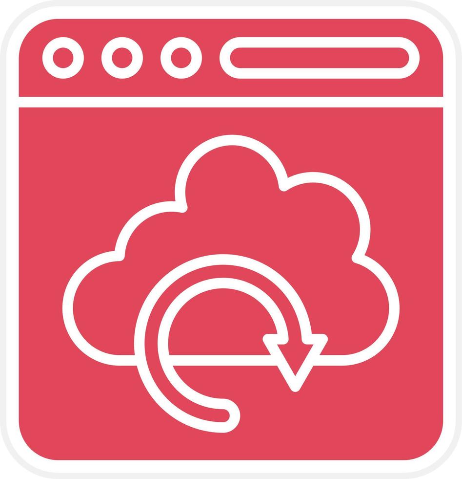 Recovery Icon Style vector