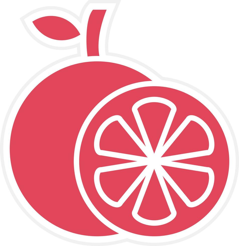 Orange Icon Style vector
