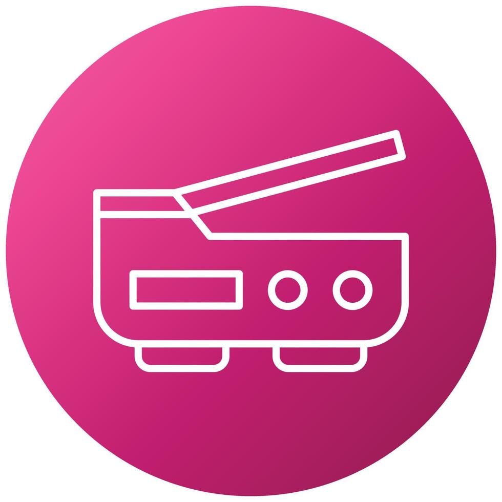 Scanner Icon Style vector