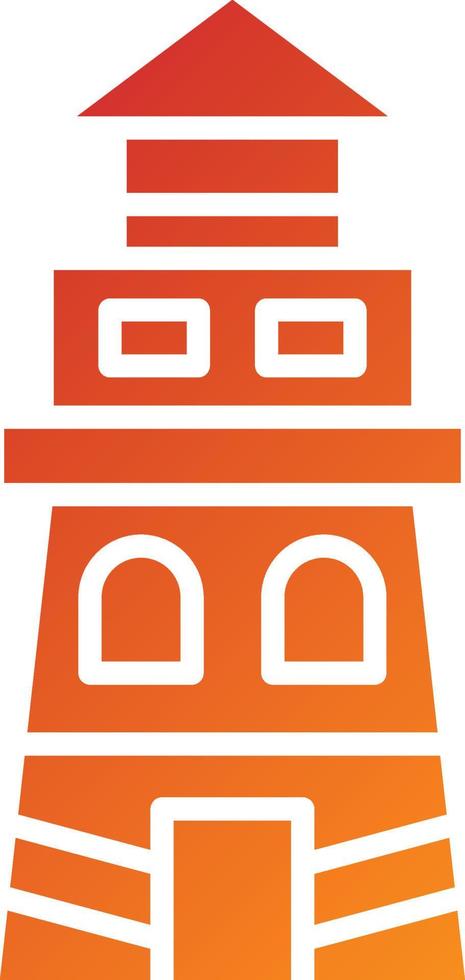 Lighthouse Icon Style vector