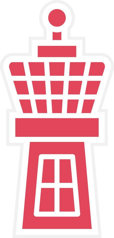 Control Tower Icon Style vector