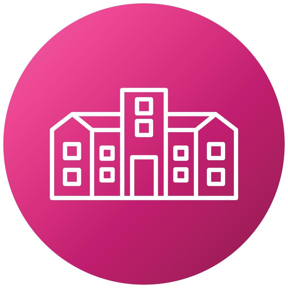 Campus Icon Style vector