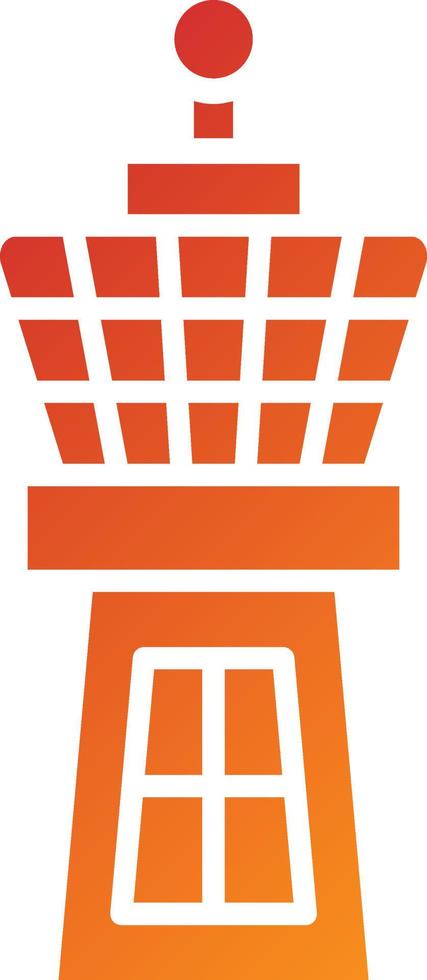 Control Tower Icon Style vector