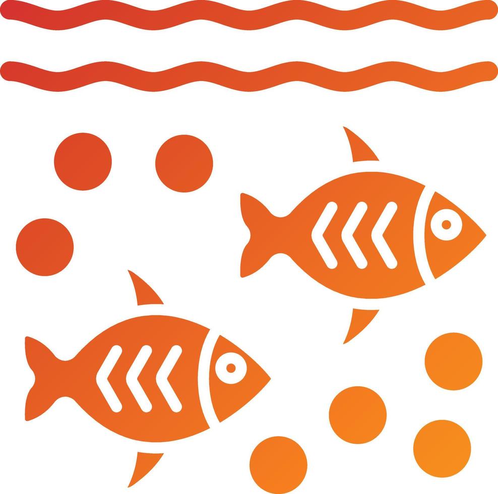 Fishes Icon Style vector