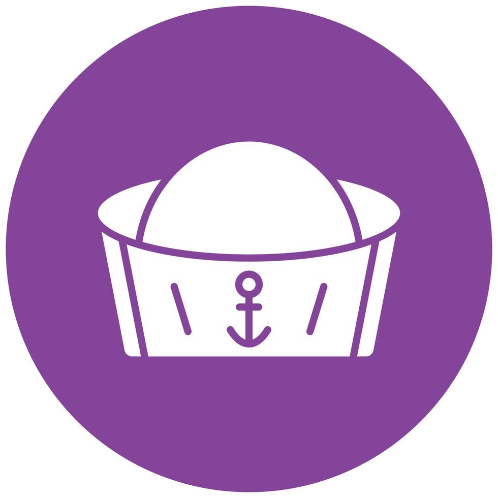 Sailor Hat Icon Style vector