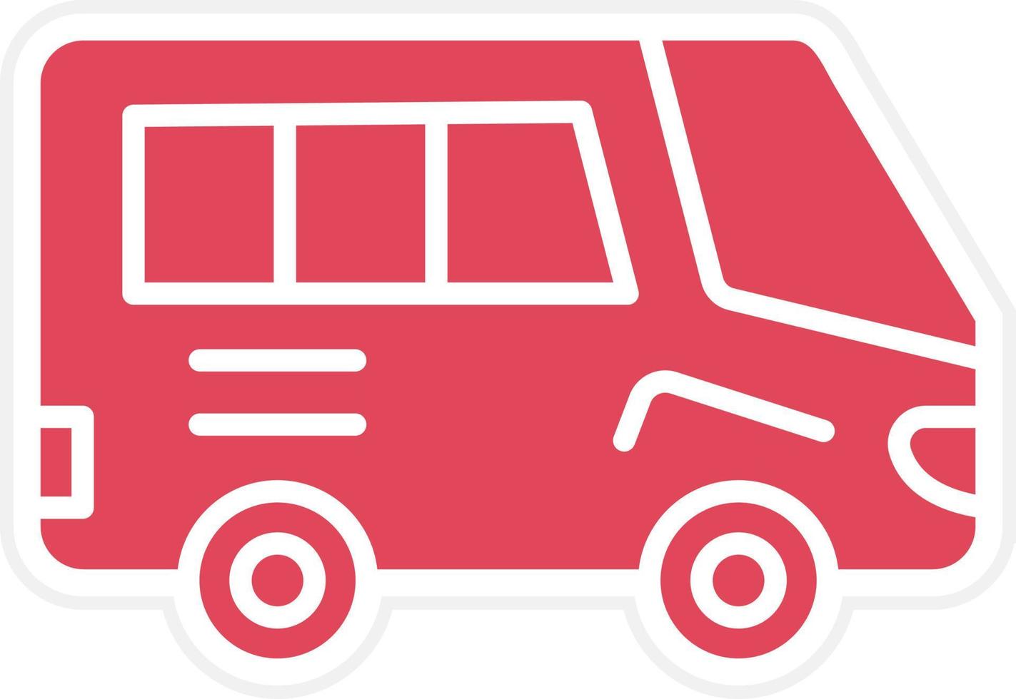 Public Transport Icon Style vector