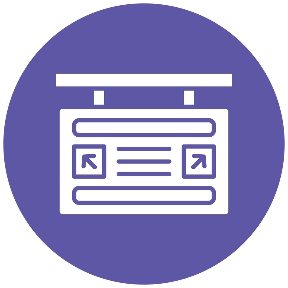 Boarding Gate Icon Style vector