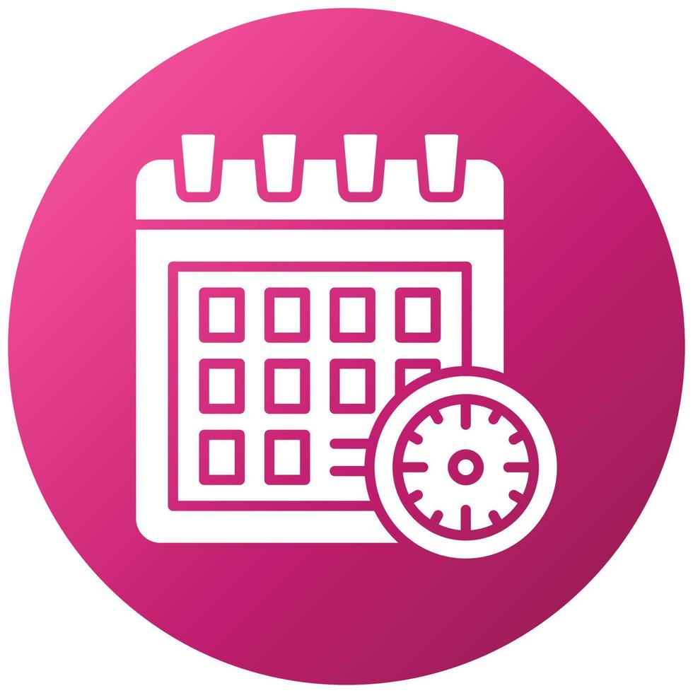 Deadline Icon Style vector