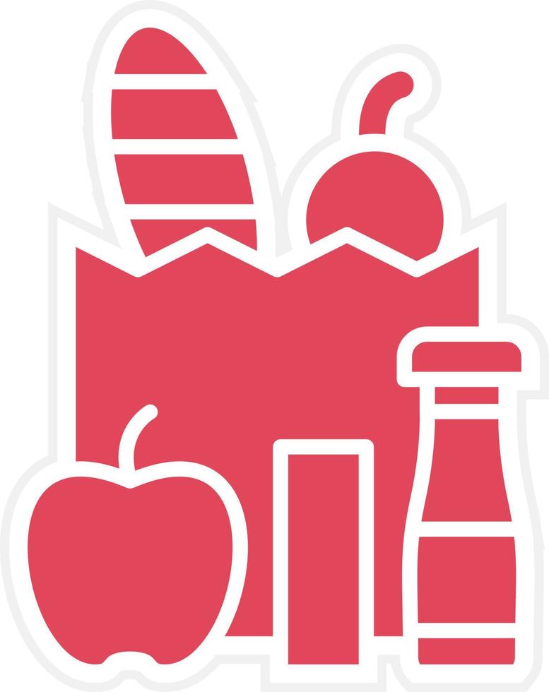 Grocery Icon Style vector