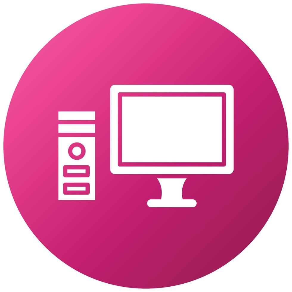 Computer Icon Style vector