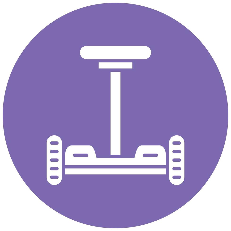 Hoverboard Icon Style vector