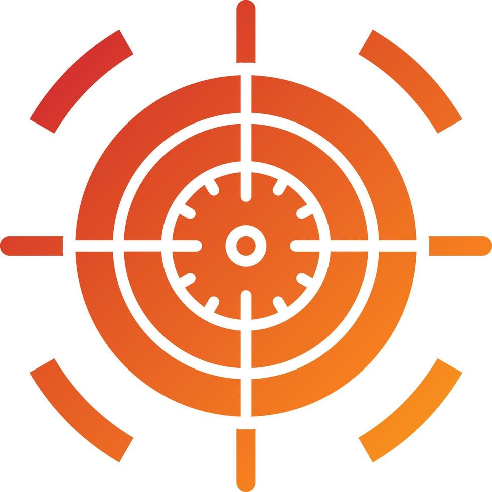 Target Icon Style vector