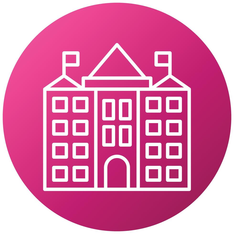 Embassy Icon Style vector